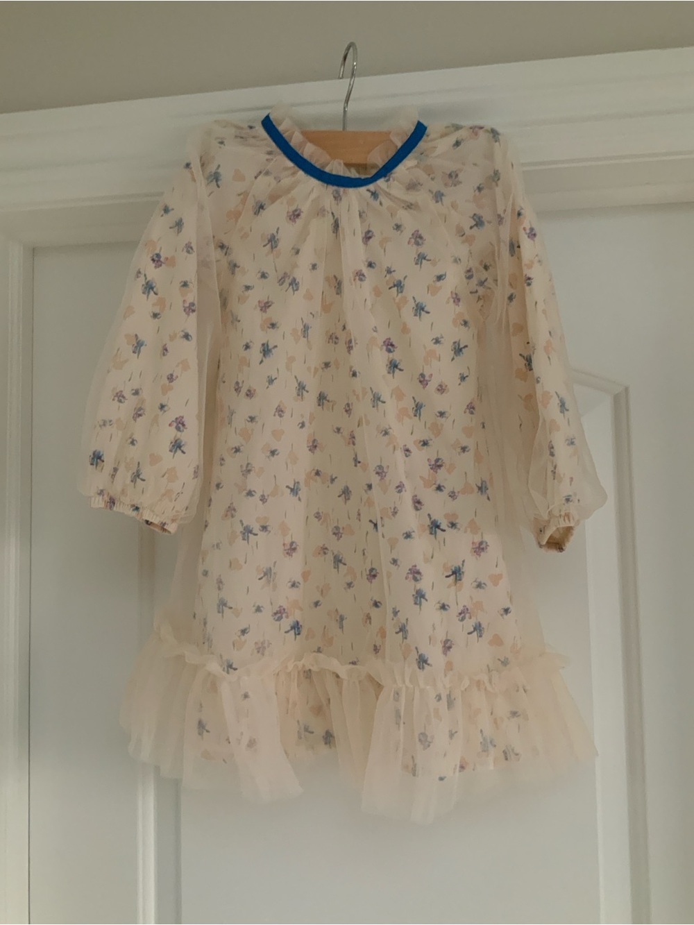 Roberta di Roma girls' sheer tulle dress